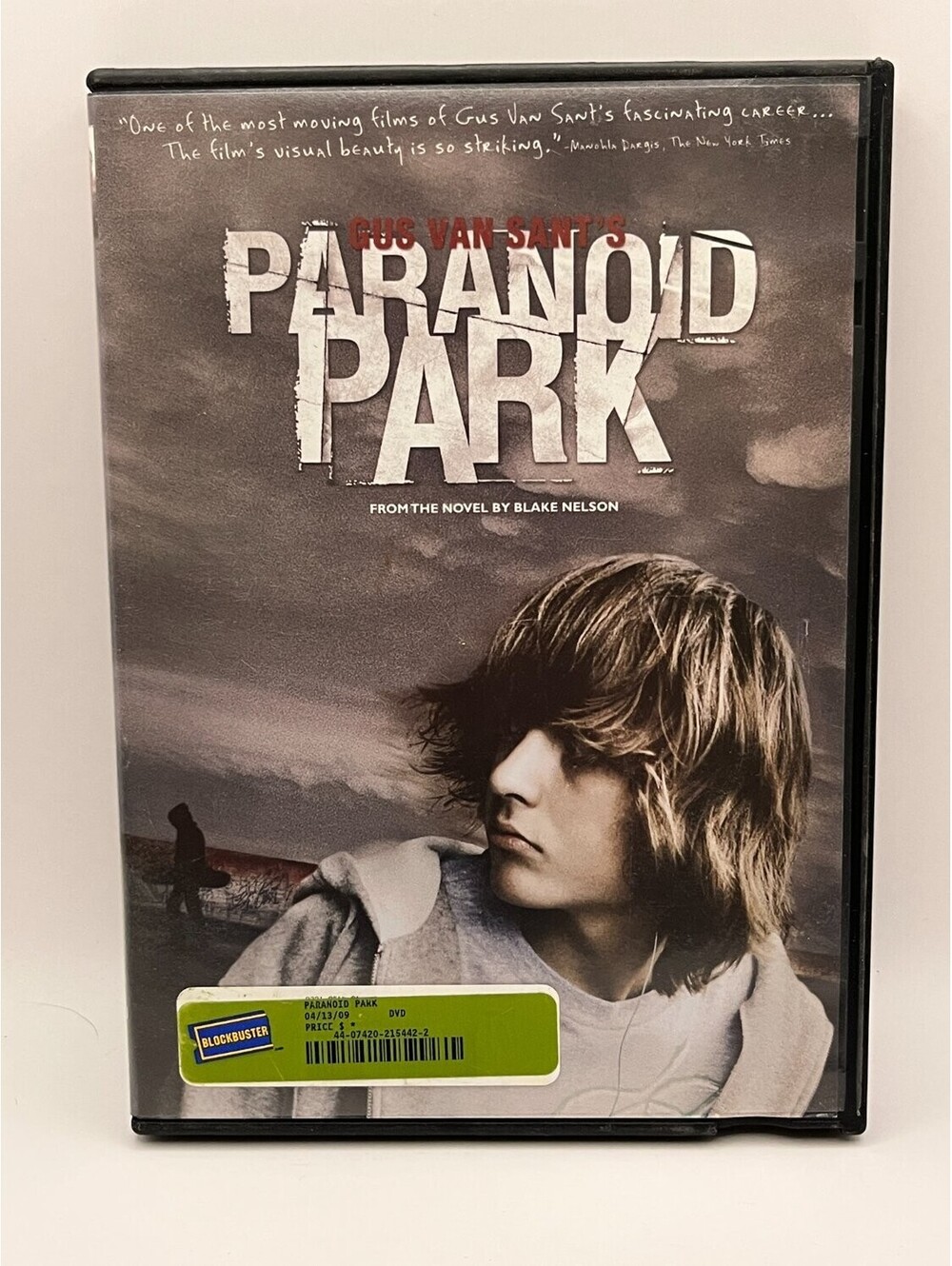 Paranoid Park DVD 2000s Drama Region 1 Gus Van Sant